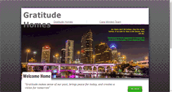 Desktop Screenshot of gratitudehomes.com